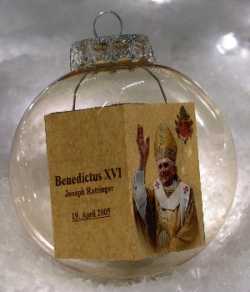 Souvenirkugel, Christbaumkugel mit Sehenswrdigkeiten