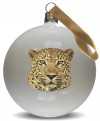 Christmas ball with cheetah-print